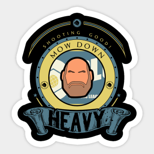 Heavy - Blue Team Sticker